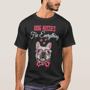 T-shirt Baisers de chien réparer tout