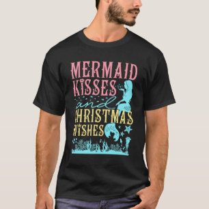 T-shirt Baisers de sirène et voeux de Noël