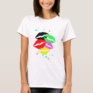 T-shirt Baisers Girly
