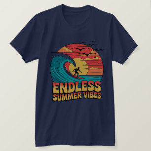 T-shirt Baisers salés et rêves de coucher de soleil