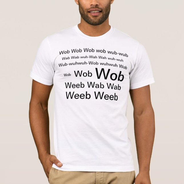 T-shirt Baisse de Dubstep (Devant)