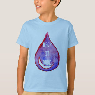 T-shirt Baisse d'huiles essentielles il chemise de type