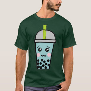 T-shirt Baisse Et Anxieuse Cute Tapioca Milk Bubble Swe