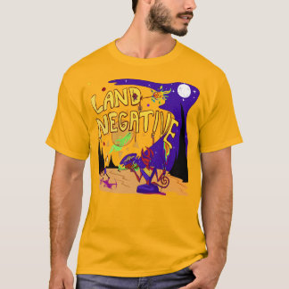 T-shirt Baisse négative des terres