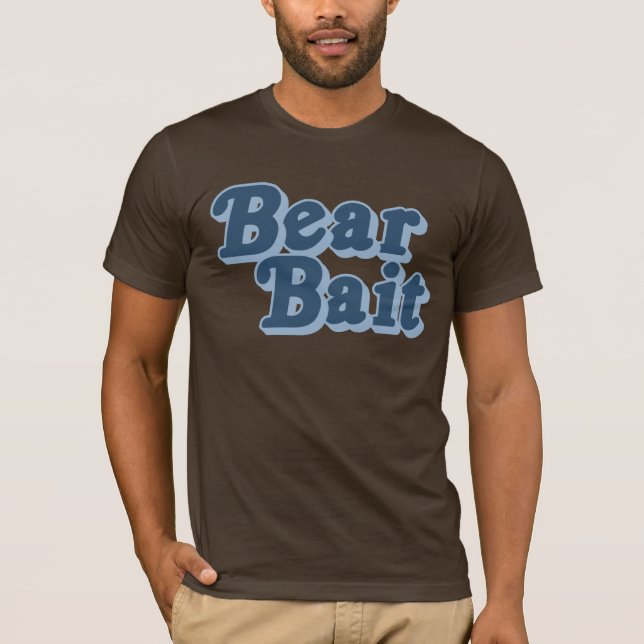 T-shirt Bait d'ours (ligne de ramassage) (Devant)