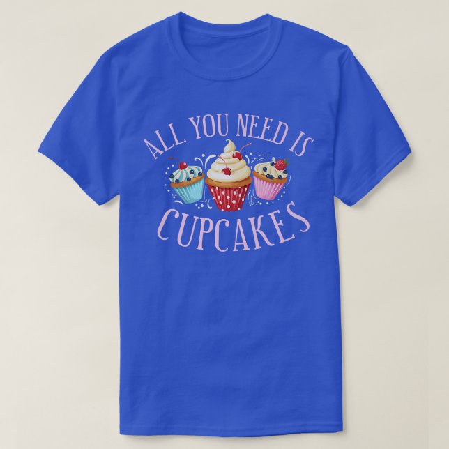 T-shirt Bake Baking Cupcake  (Design devant)