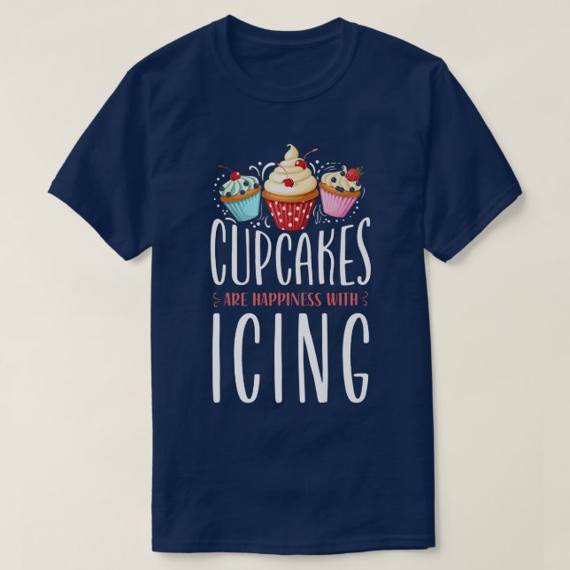 T-shirt Bake Baking Cupcake  27 (Design devant)