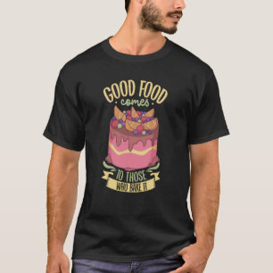 T-shirt Baker Baking Cupcake Pain Cookie Cuisine Cuisine