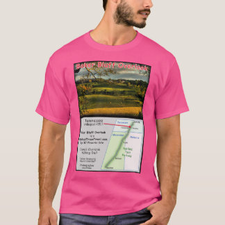 T-shirt Baker Bluff Overlook tomber sur le Parc Natchez Tr