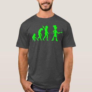 T-shirt Baker, boulangerie, évolution de la cuisson du pai
