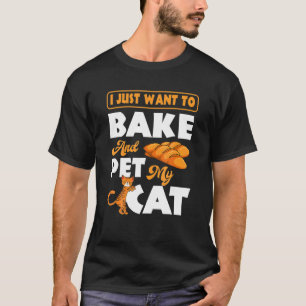 T-shirt Baker Pâtisserie Chef Cuisinier Cuisine Boulangeri