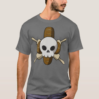 T-shirt Bakers équipage Jolly drapeau pirate sans légende