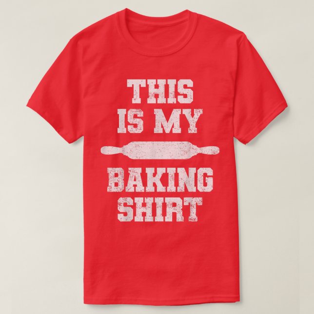 T-shirt Baking Baker 290 (Design devant)