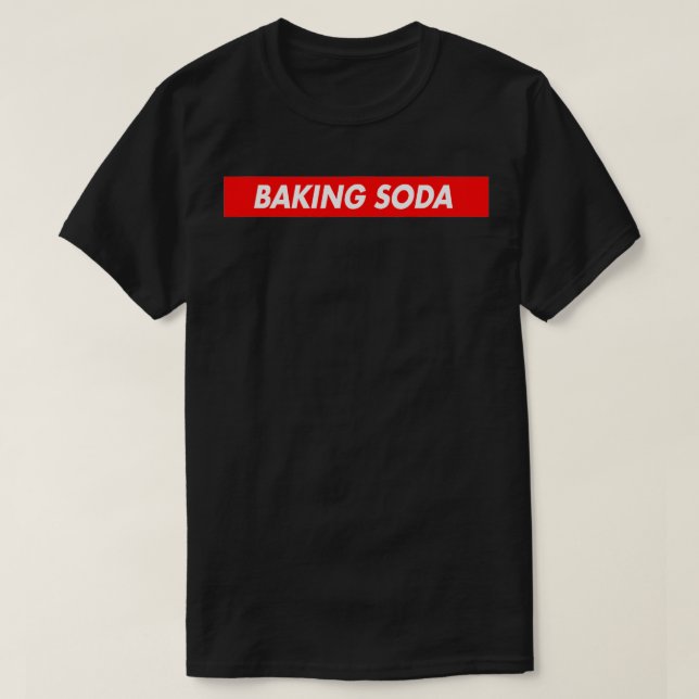 T-shirt Baking Soda Red Bo Logo A1 drôle (Design devant)