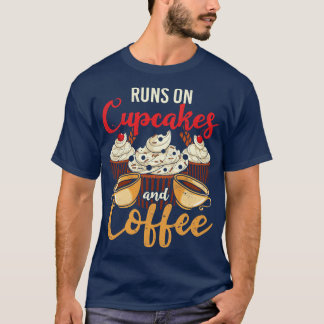 T-shirt Baking Sweets Drôle Foie Café Sprinkles Cupcak