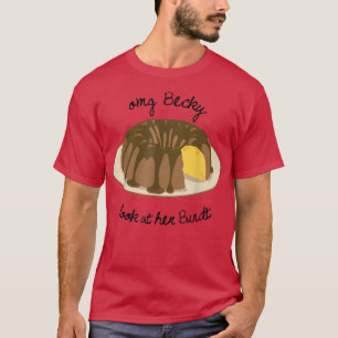 T-shirt Baking T amusant pour Baker Love Bake Bundt Cake T