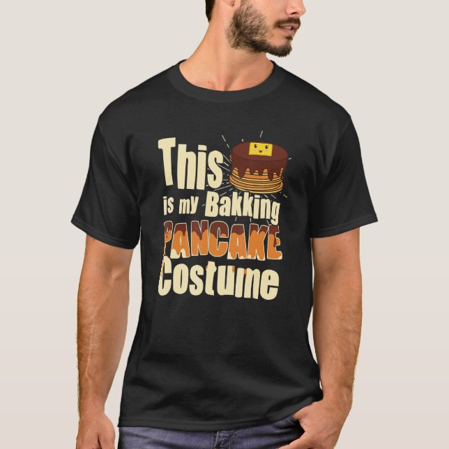 T-shirt Bakking pancake costume     cute Pancake (Devant)
