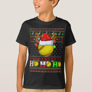 T-shirt Bal de balle molle amusant Jeu d'arbre lumières la