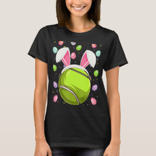 T-shirt Bal de tennis Oeuf de Pâques Drôle balle de tennis