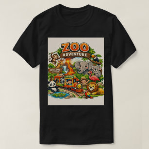T-shirt Balade Sauvage : Zoo Exotique Ludique & Train
