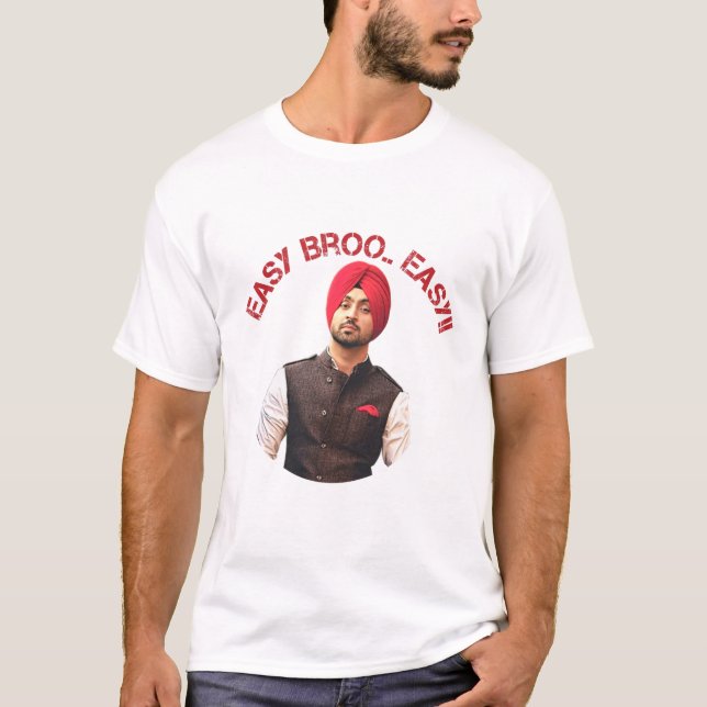 T-shirt balai facile DILJIT DOSANJH (Devant)