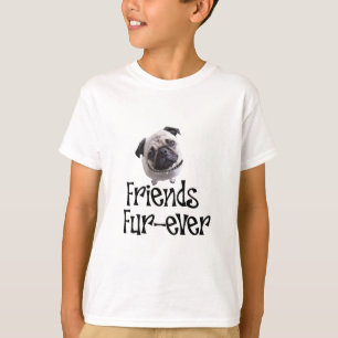 T-shirt Balais "Fourrure-jamais d'amis "
