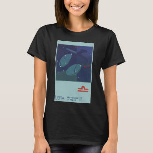 T-shirt Balance Constellation Vintage Zodiaque Astrologie