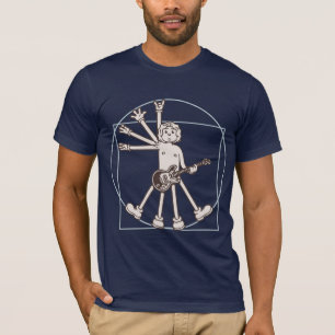 T-shirt Balancier de Vitruvian de bande dessinée