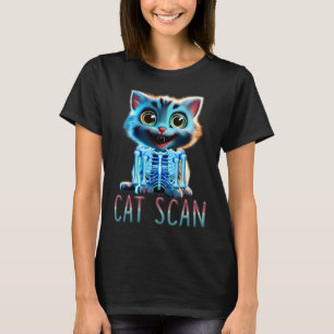 T-shirt Balayage Cat Balayage Ct Halloween Chat rayon X je