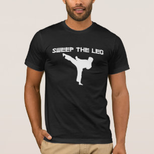 T-shirt Balayez la jambe