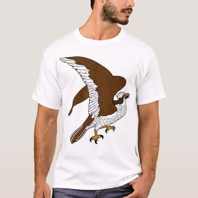T-shirt Balbuzard se levant au vol (Devant)