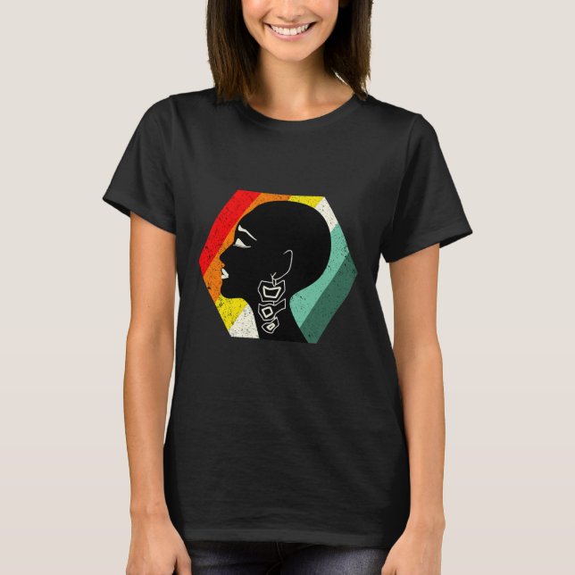T-shirt Bald Baddie Alopecia Sensibilisation Bald Bold Bel (Devant)