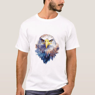 T-shirt Bald Eagle Animal Beauté Nature Faune Découverte