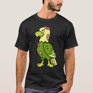 T-shirt Bald Eagle Zombie Halloween Animal Bird Graphisme