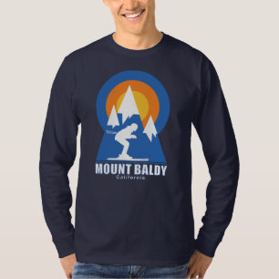 T-shirt Baldy Mountain Ski Sunset Retro