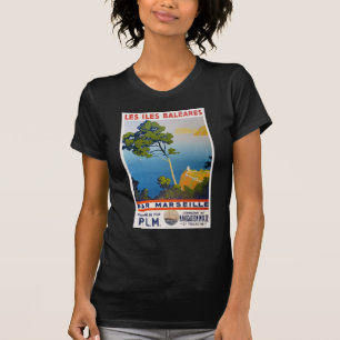 T-shirt Baléares Vintage Voyage en France