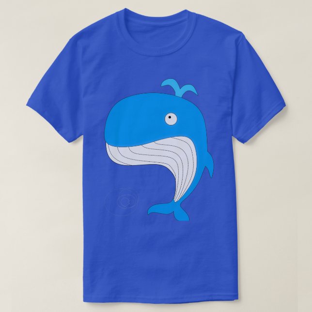 T-shirt baleine 6 (Design devant)