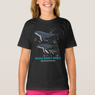 T-shirt Baleine À Baleine Qu'avons-nous ici