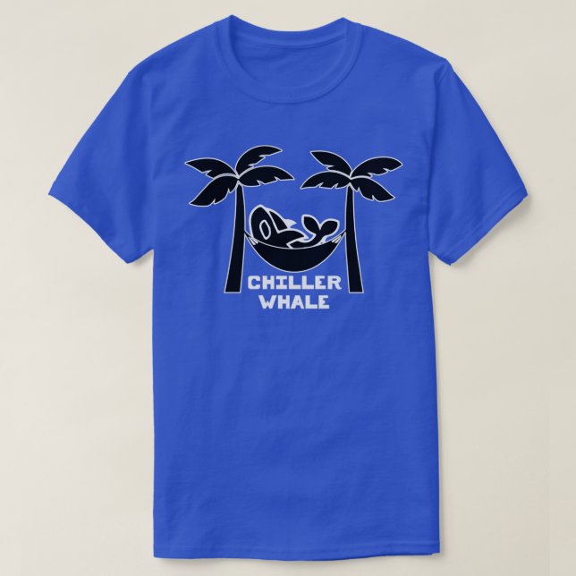 T-shirt baleine à refroidisseur (Design devant)