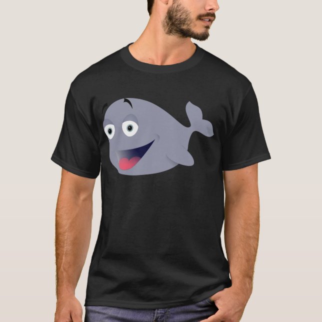T-shirt Baleine amusante (Devant)