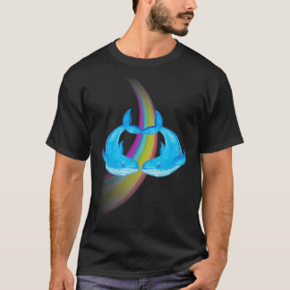 T-shirt Baleine arc-en-ciel 4