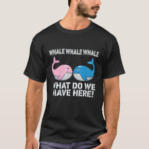 T-shirt Baleine Baleine Baleine Qu'avons-nous ici Pun Sall