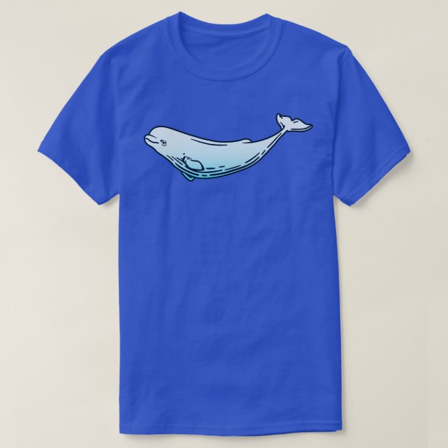 T-shirt Baleine béluga 10 (Design devant)