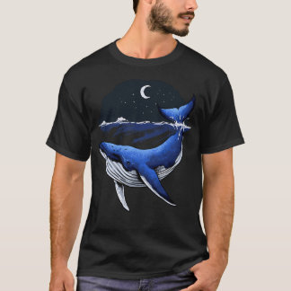 T-shirt Baleine bleue