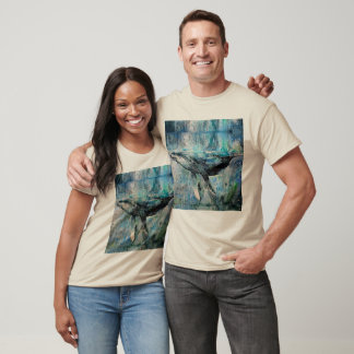 T-shirt Baleine bleue