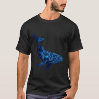 T-shirt Baleine bleue biologie marine animal mer océan ror
