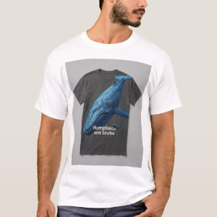 T-Shirt Baleine Bleue Rêveuse