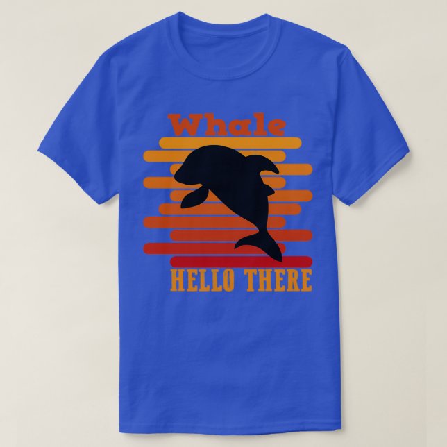 T-shirt Baleine Bonjour Là 2 (Design devant)