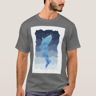 T-shirt Baleine céleste 1