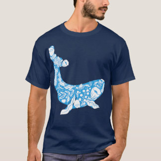 T-shirt Baleine cool Faite D'Éléments De Nature Amateurs D